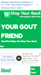 Mobile Screenshot of gout-pal.com